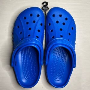 Crocs Baya Clogs Slip on Shoes Cobalt Blue 10126-4JL
